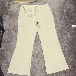 New York & Company Cream Trousers